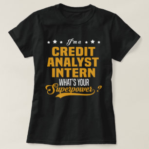 Credit Analyst Intern T-Shirt