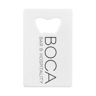 Credit Card Bottle Opener