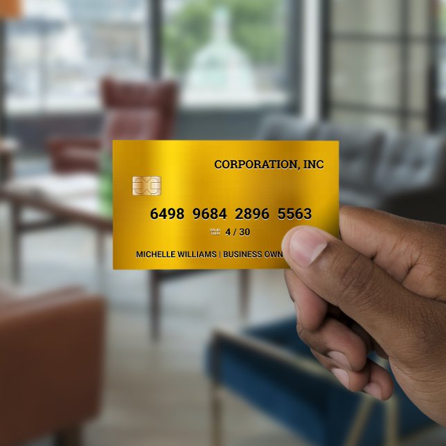 Credit Card | Brilliant Gold (Creator Uploaded)