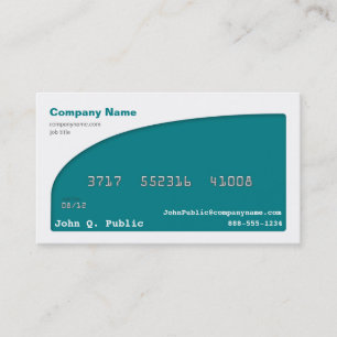 Credit Card Business Card