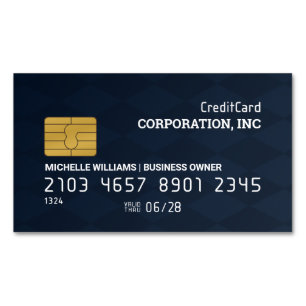 Credit Card   Chequered Background