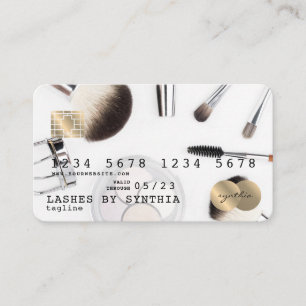 Credit Card Makeup Artist