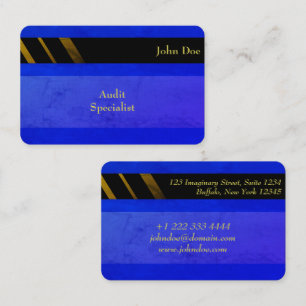 "Credit Card Style Business Card No.10"