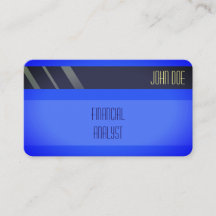 "Credit Card Style Business Card No.17"