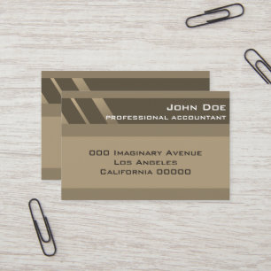 "Credit Card Style Business Card No.2"