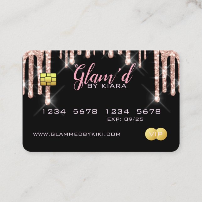 Credit Card Style Business Cards (Front)
