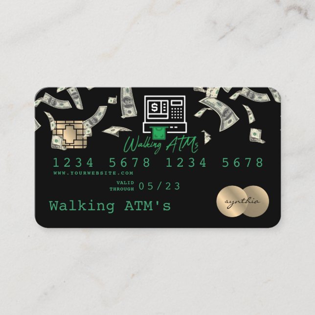 Credit Card Styled custom (Front)
