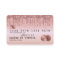 Credit Card Styled Dripping Rose Gold Loyalty card