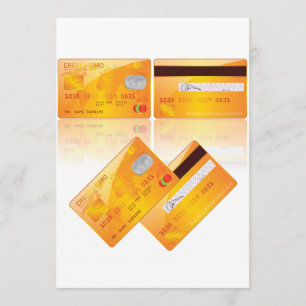 Credit Cards Invitations