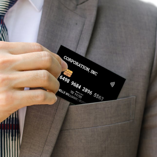 Credit | Debit Card | Black (Creator Uploaded)