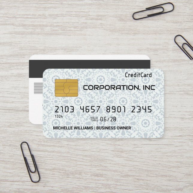 Credit | Debit Card | Modern Patterns (Front/Back In Situ)