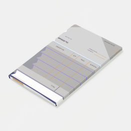 Credit Note Invoice Post It Note Art booklet