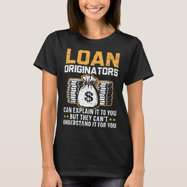 Credit Officer Job Profession Debt Loan Officer  4 T-Shirt (Front)
