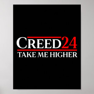 Creed 24 Take Me Higher Flag Usa America Poster