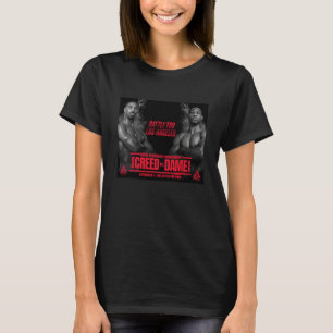 Creed vs Dame poster red T-Shirt