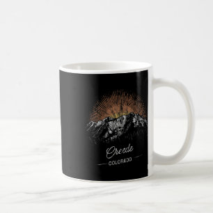 Creede Mountains Colorado Hiking Outdoors Vintage Coffee Mug