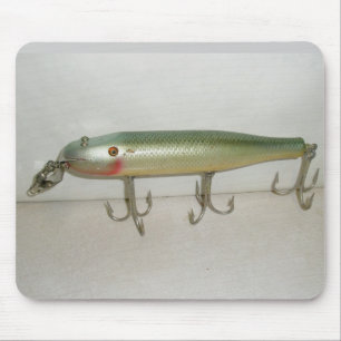 Creek Chub Swimmer Vintage Lure Mousepad
