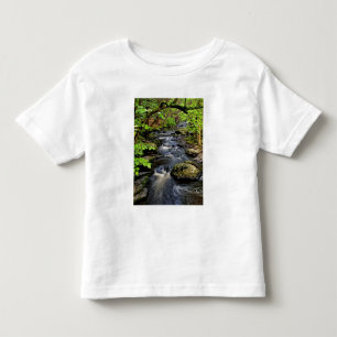 Creek flows through forest toddler T-Shirt