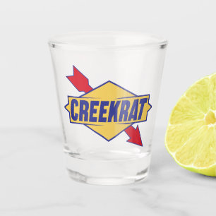 Creek Rat CreekRat Racing Fuels Logo Shot Glass