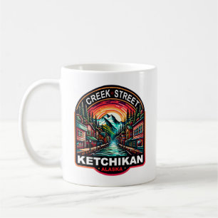 Creek Street Ketchikan Alaska Coffee Mug