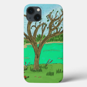 Creek with Tree iPad Case