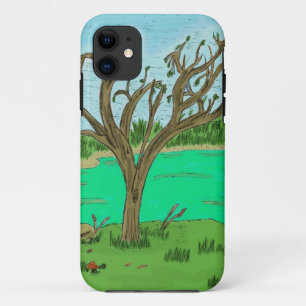 Creek with Tree iPhone 5 Case