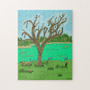 Creek with Tree Puzzle