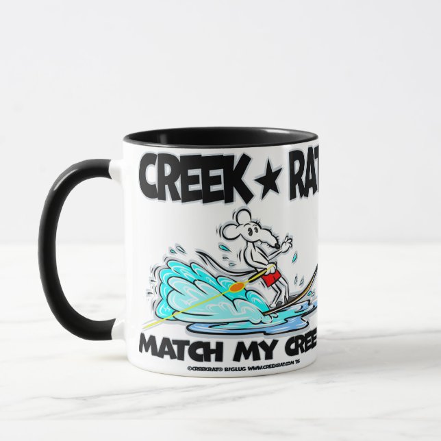 Creekrat Cartoon Studios - Creek Rat Mug (Left)