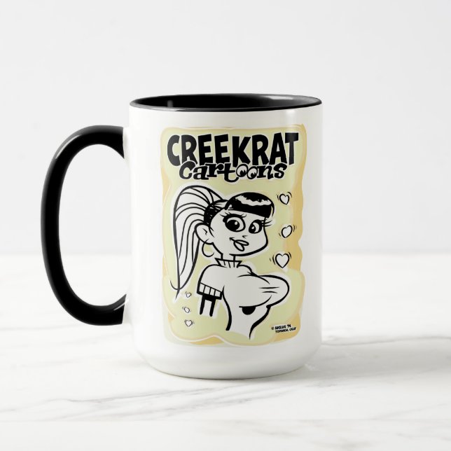 Creekrat Cartoon Studios - Creek Rat Mug (Left)
