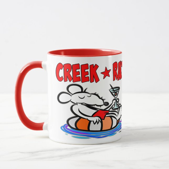 Creekrat Cartoon Studios - Creek Rat Mug (Left)