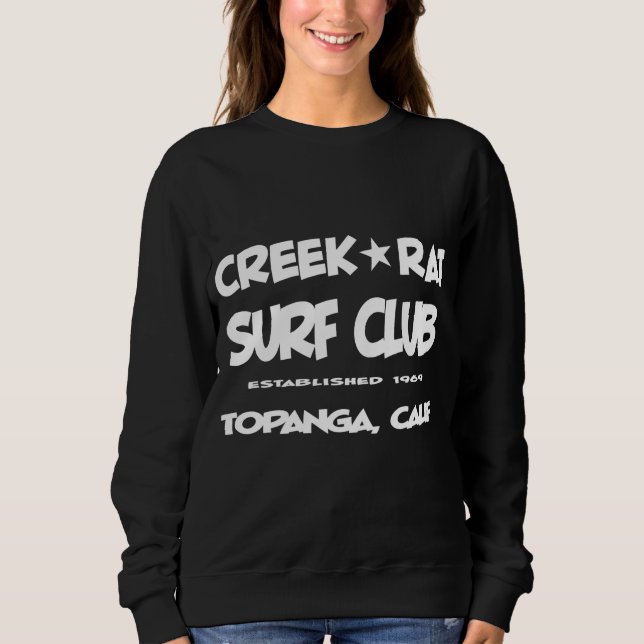 Creekrat Cartoon Studios - Creek Rat Sweatshirt (Front)