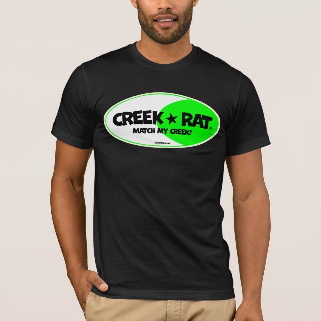 Creekrat Cartoon Studios - Creek Rat T-Shirt (Front)