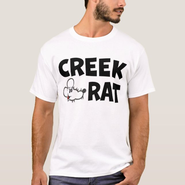 Creekrat Cartoon Studios - Creek Rat T-Shirt (Front)