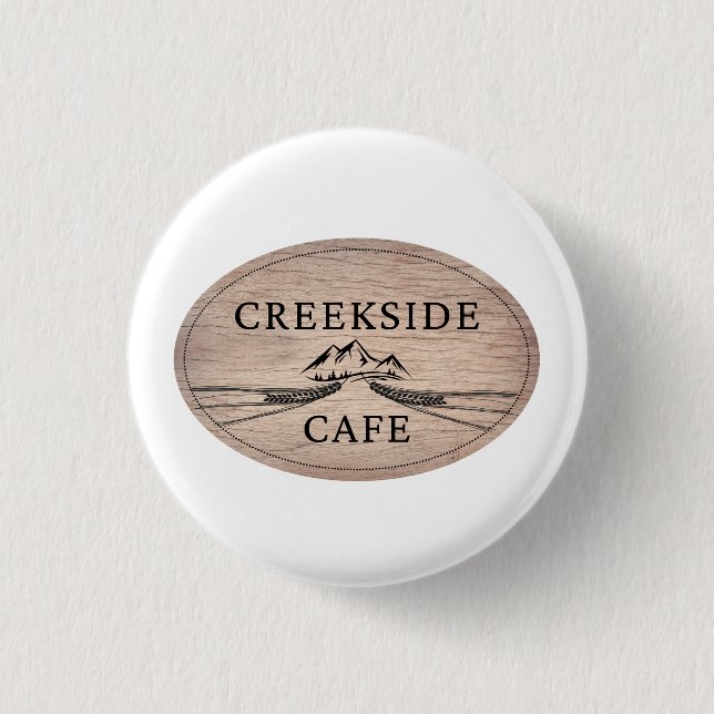 Creekside Cafe Collectable Pin (Front)