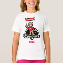 Creekview Elementary Little Cougar Mascot T-Shirt