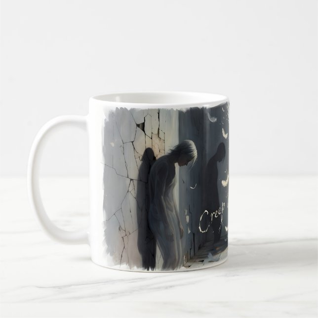 Creep Angelic Shadow Self Acceptance Mug (Left)