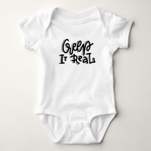 Creep it real baby bodysuit