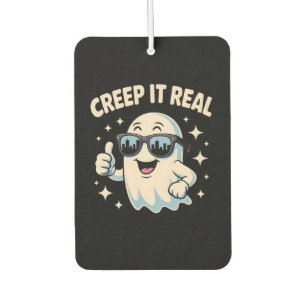 Creep It Real, Cute Halloween Ghost Car Air Freshener