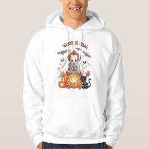 Creep It Real Halloween Clown Hoodie