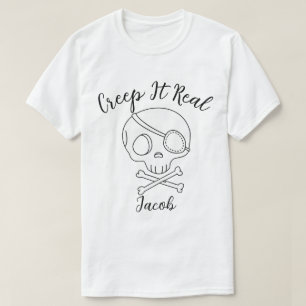 Creep It Real Halloween jack-o-lantern pumpkin T-Shirt