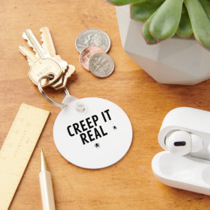 Creep It Real Halloween Key Ring