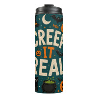 Creep It Real Skeletons Black Cat Pumpkins