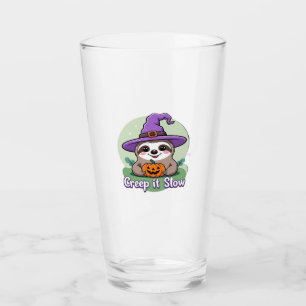 Creep It Slow � Cute Halloween Sloth Shirt with Pu Glass