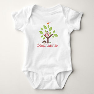 Creeper Infant Clothing Love and Nature Girl Woodl