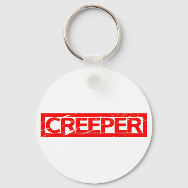 Creeper Stamp Key Ring (Front)