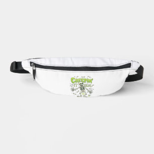 Creepin It Real Skeleton Halloween Bones Spider We Bum Bags