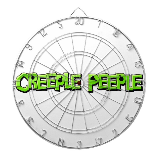 Creeple Peeple dartboard (Front)