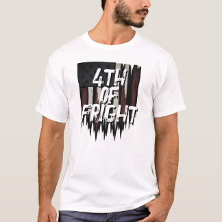 Creepy American Flag T-Shirt – 4th of Fright