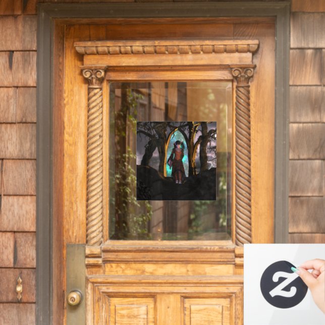 Creepy and Cute Halloween Girl (Home Door)