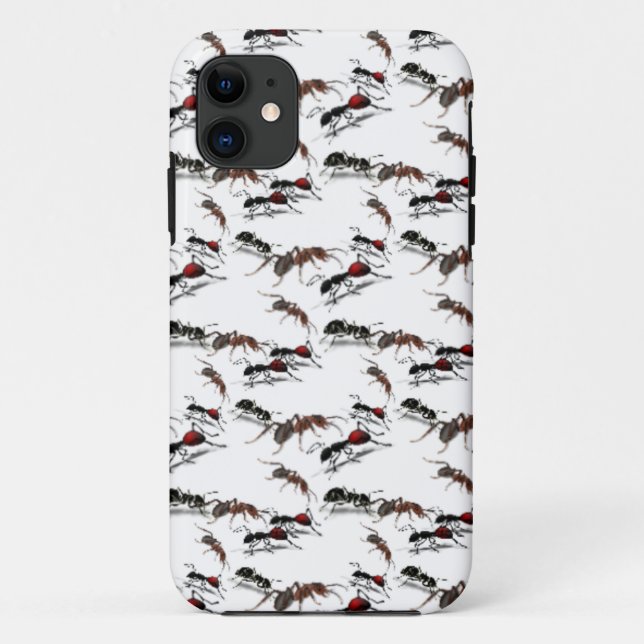 Creepy Ants - unique pattern design accessories Case-Mate iPhone Case (Back)